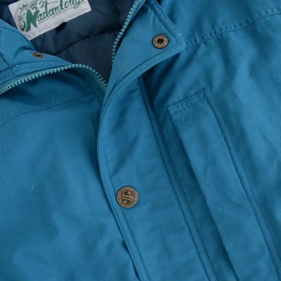 Vintage Nadarlong Deep Teal Winter Jacket Y2K  ~XLarge - Picture 8 of 13